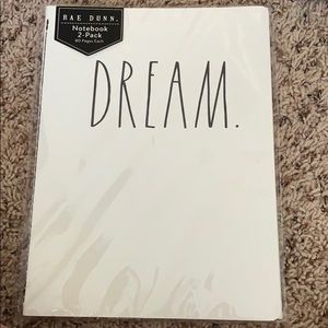 2 Pack RaeDunn notebooks.